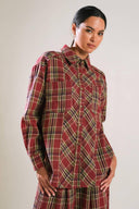 TIMELESS CHARM WOVEN TOP.