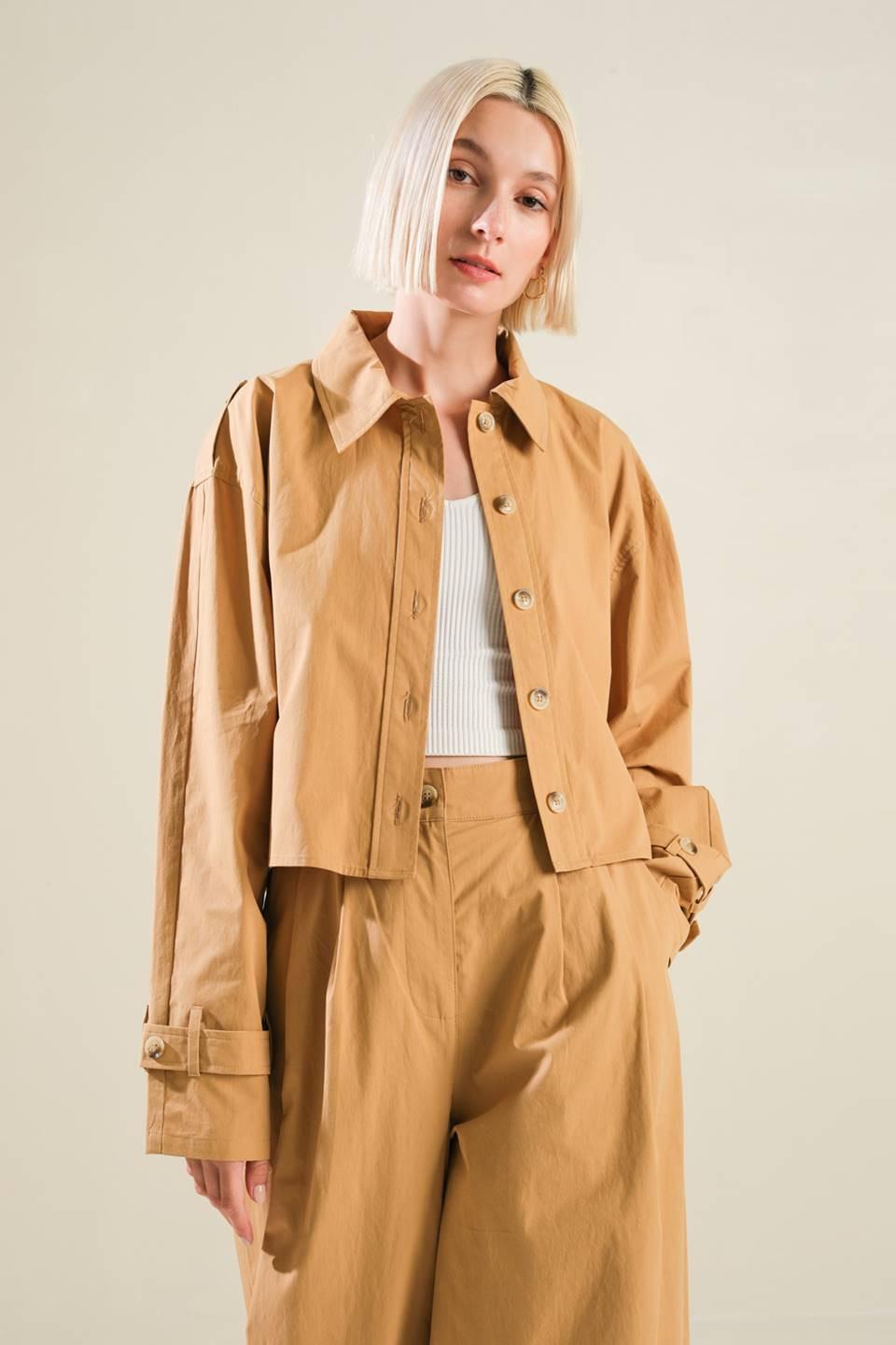 THE BEST OPTION WOVEN TOP.