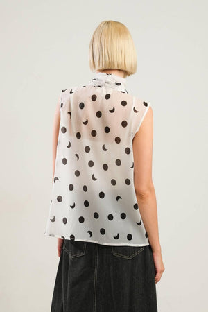 THIS ISN'T GOODBYE WOVEN TOP.