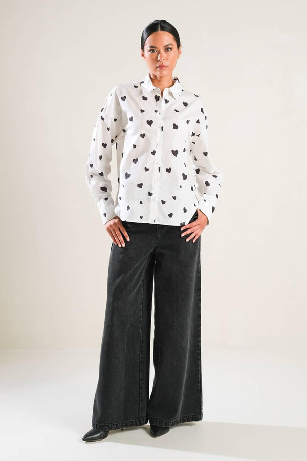 BUY MYSELF WOVEN TOP.