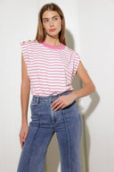 FEELING SPECIAL PINK KNIT TOP - Flying Tomato - TOPS - Freemarket