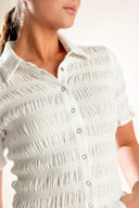 PICNIC AT SUNSET WOVEN TOP.