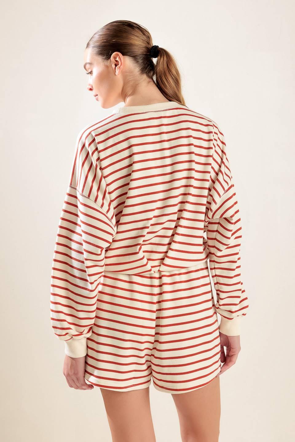 LOVER GIRL FRENCH TERRY TOP.