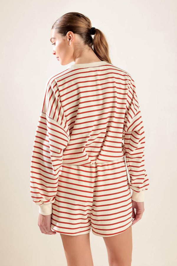 LOVER GIRL FRENCH TERRY TOP.