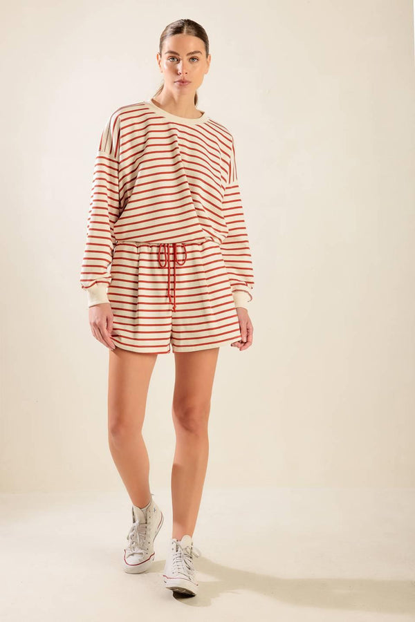 LOVER GIRL FRENCH TERRY TOP.