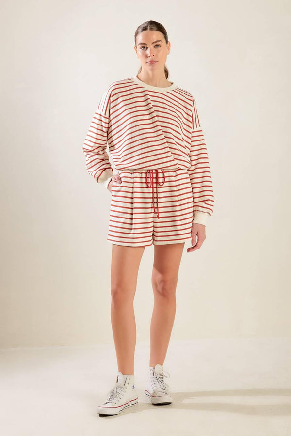 LOVER GIRL FRENCH TERRY TOP.