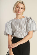 ALL THE FEELINGS WOVEN TOP.