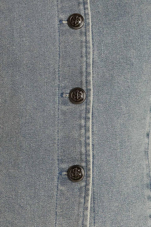 DAISY DATE DENIM VEST.