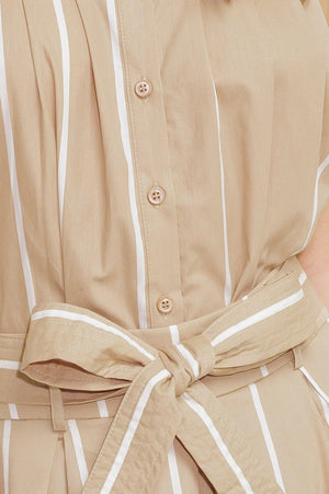 SOMEWHERE TO BE WOVEN TOP.