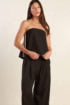 ONE MORE TIME WOVEN TOP.