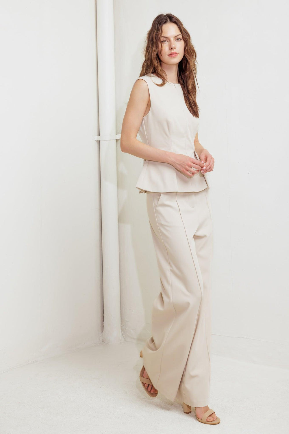 MONDAY FLOW WOVEN TOP.