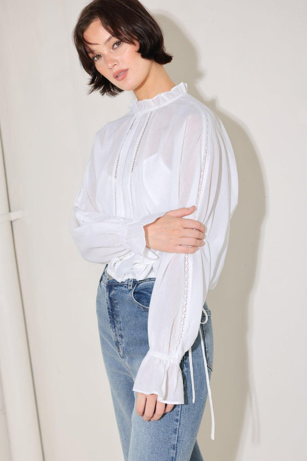 PURE ROMANCE WOVEN TOP - Flying Tomato - TOPS - Freemarket