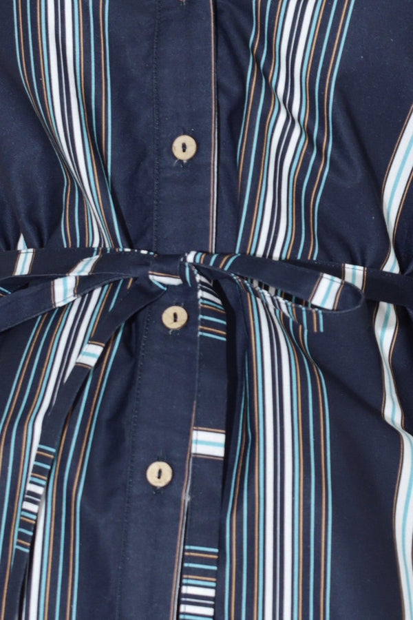 CITY STRIPE WOVEN TOP - Flying Tomato - TOPS - Freemarket