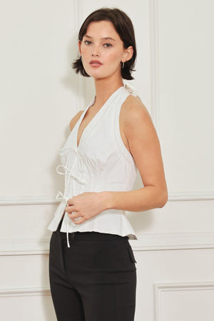PRAIRIE LACE BEAUTY WOVEN TOP.