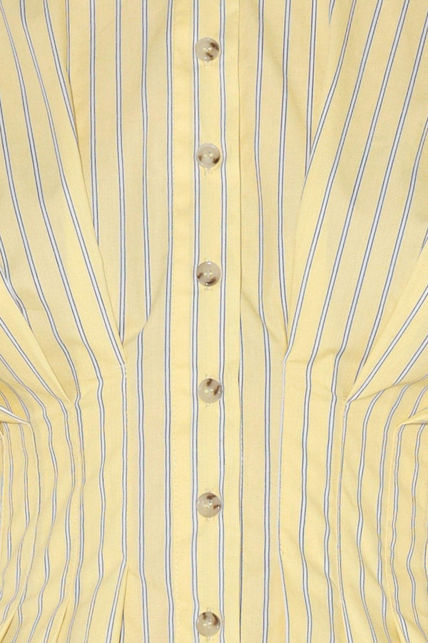 BUTTER MODE ACTIVATED WOVEN TOP.