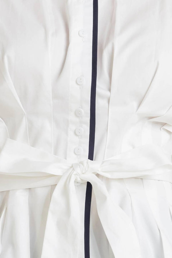 QUIET FORCE WOVEN TOP.