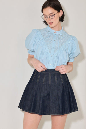 [PREORDER] SWEET NOTE MOMENT WOVEN TOP.