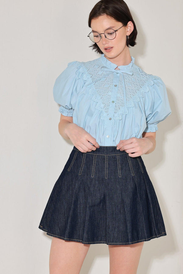 [PREORDER] SWEET NOTE MOMENT WOVEN TOP.
