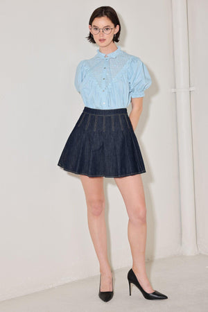 [PREORDER] SWEET NOTE MOMENT WOVEN TOP.