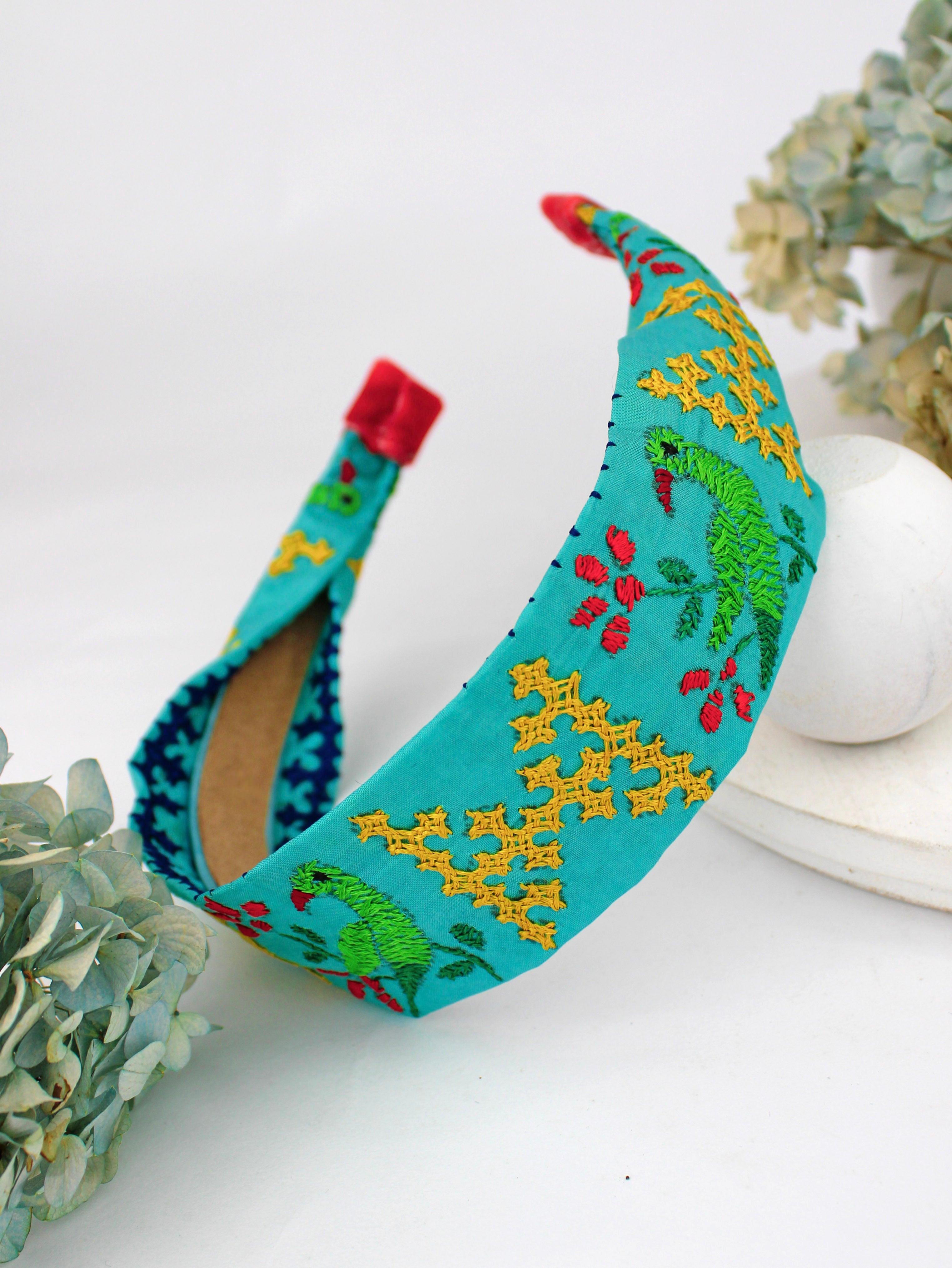 Frida Embroidered Headband.