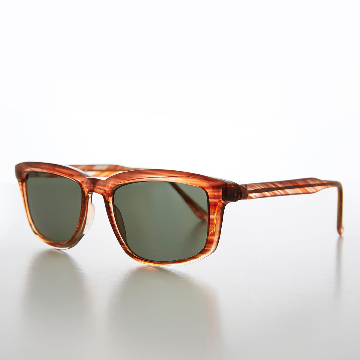 Classic Nerd Rectangular Vintage Sunglass - Godard