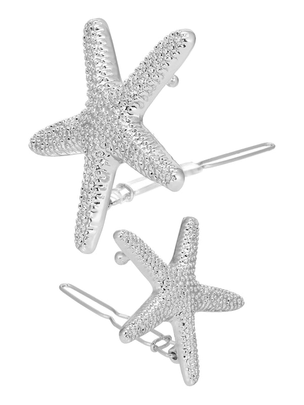 Starfish Barrette Set - Flying Tomato - Hair - Ettika