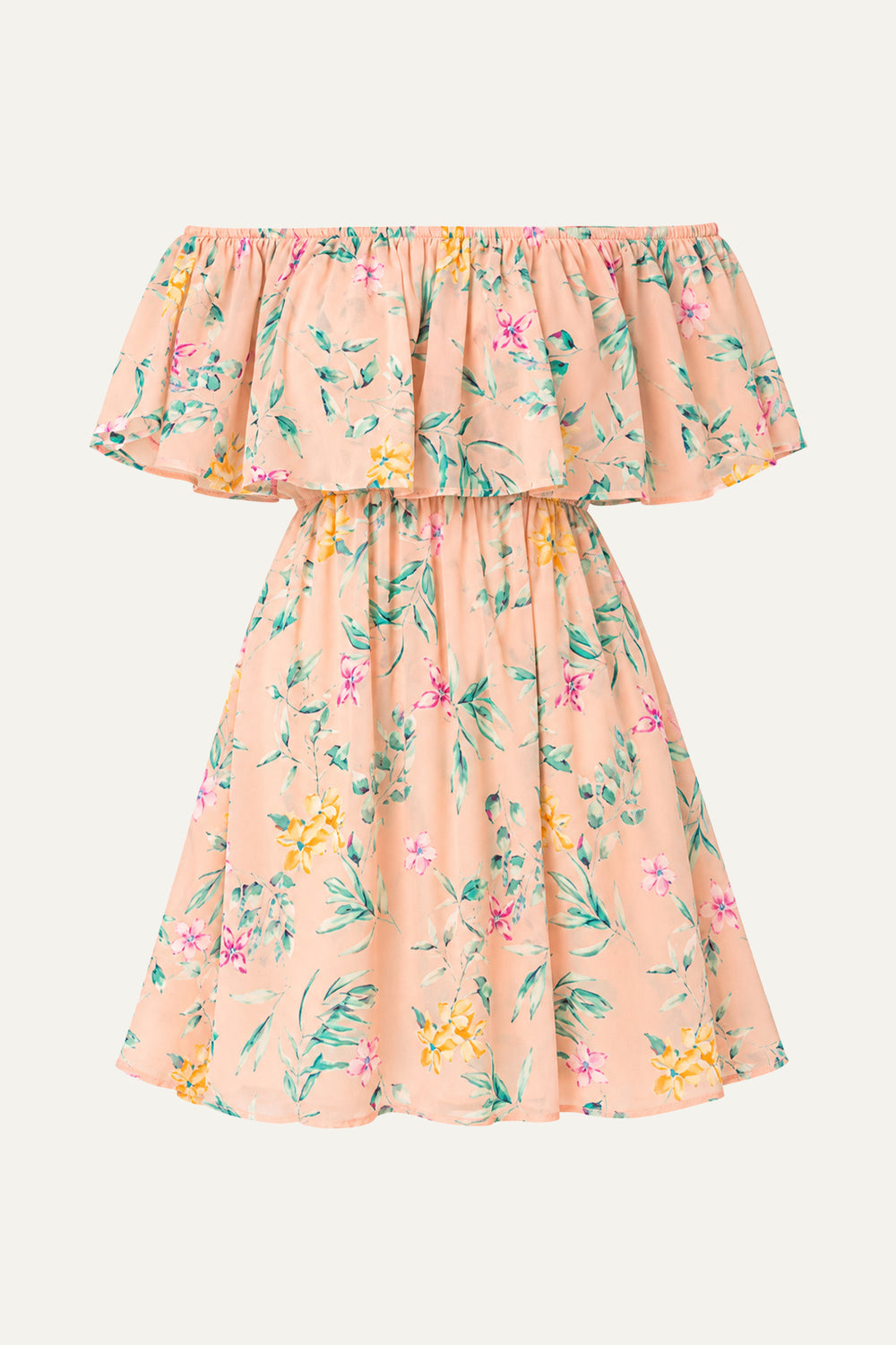 CREATIVE VISION WOVEN MINI DRESS
