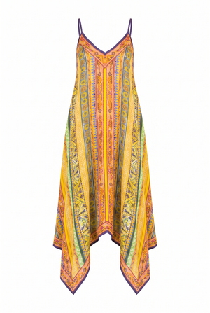 Mannequin image of hanki multicolor dress | Flying Tomato