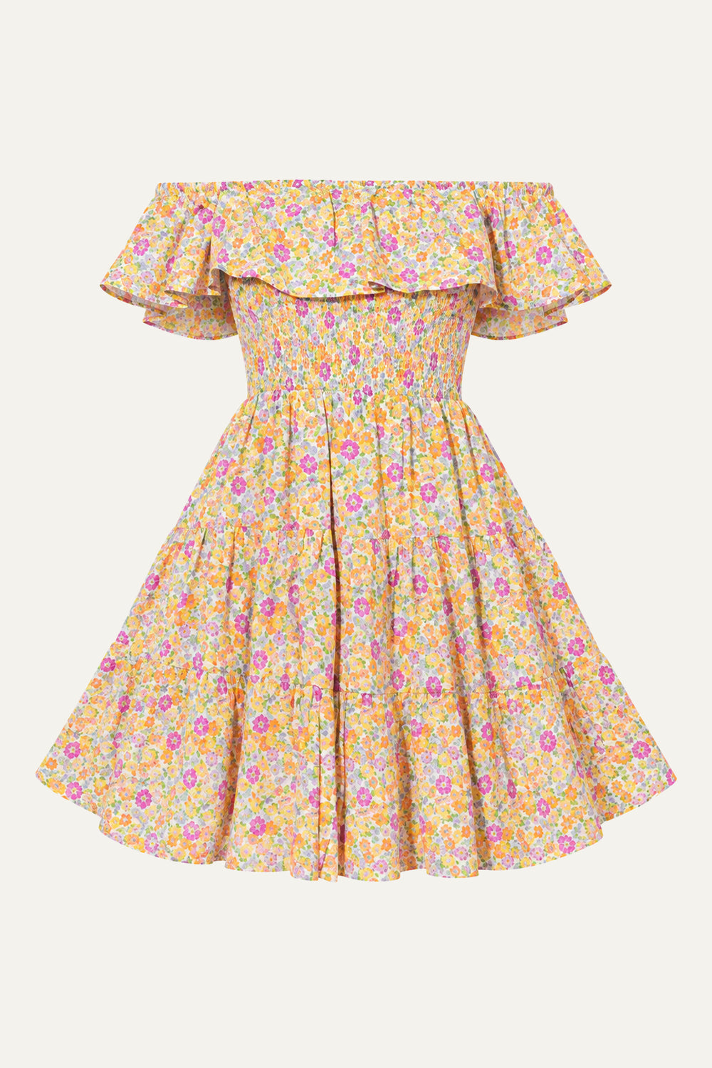 EXTRA LOVE WOVEN MINI DRESS