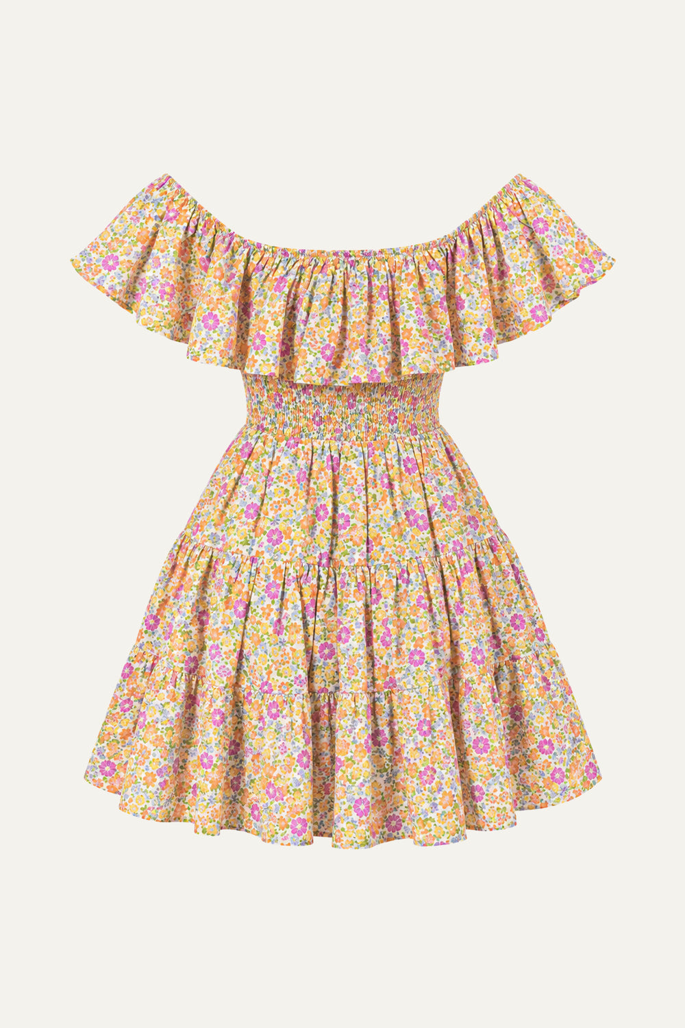 EXTRA LOVE WOVEN MINI DRESS
