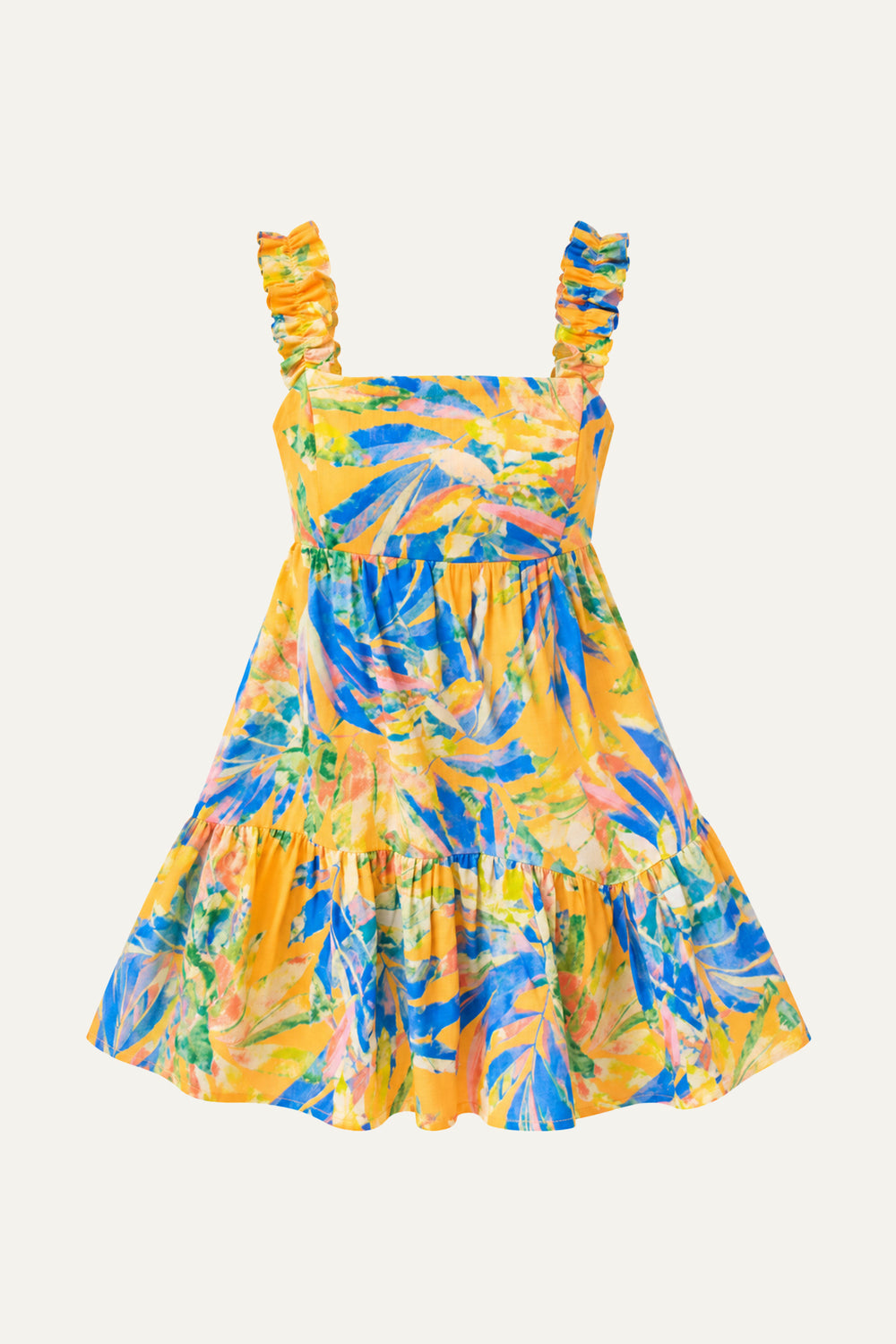 SWEETEST SENSATION WOVEN MINI DRESS
