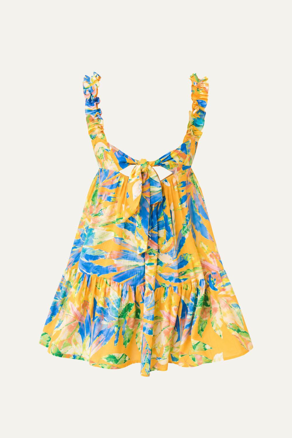 SWEETEST SENSATION WOVEN MINI DRESS