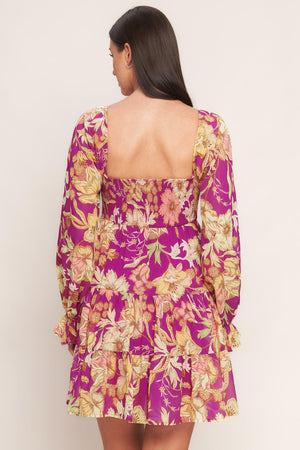 KEEPER OF MY HEART WOVEN MINI DRESS.
