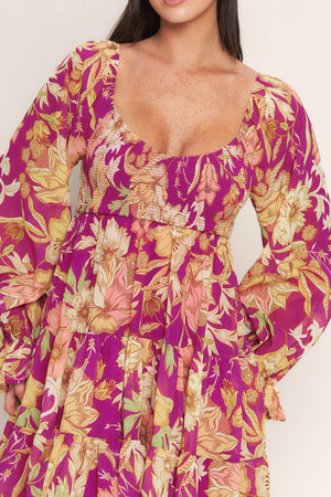 KEEPER OF MY HEART WOVEN MINI DRESS.