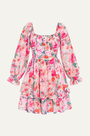 LOVE ME TONIGHT WOVEN MINI DRESS