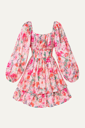 LOVE ME TONIGHT WOVEN MINI DRESS