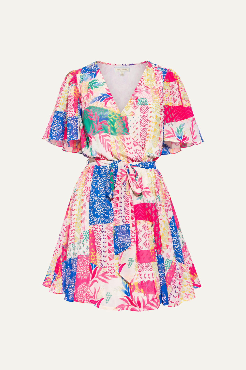 MAKING MOVES WOVEN MINI DRESS