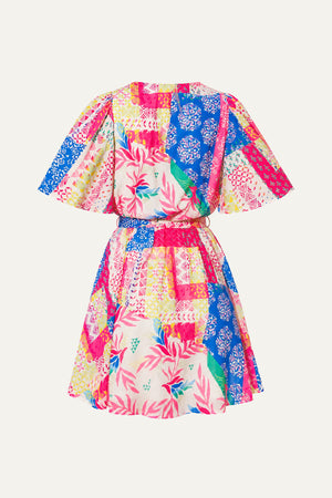MAKING MOVES WOVEN MINI DRESS