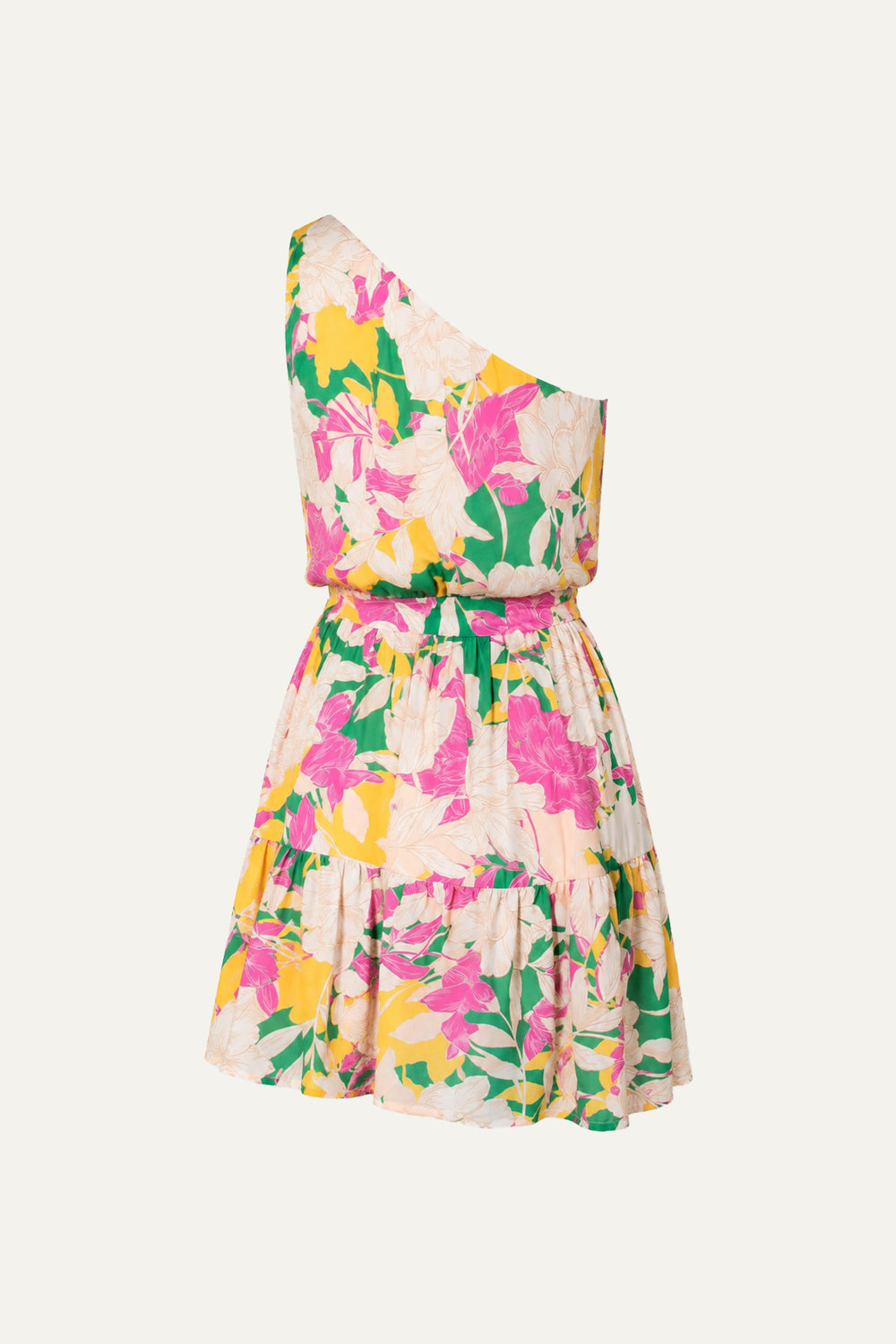A PIECE OF MY HEART WOVEN MINI DRESS