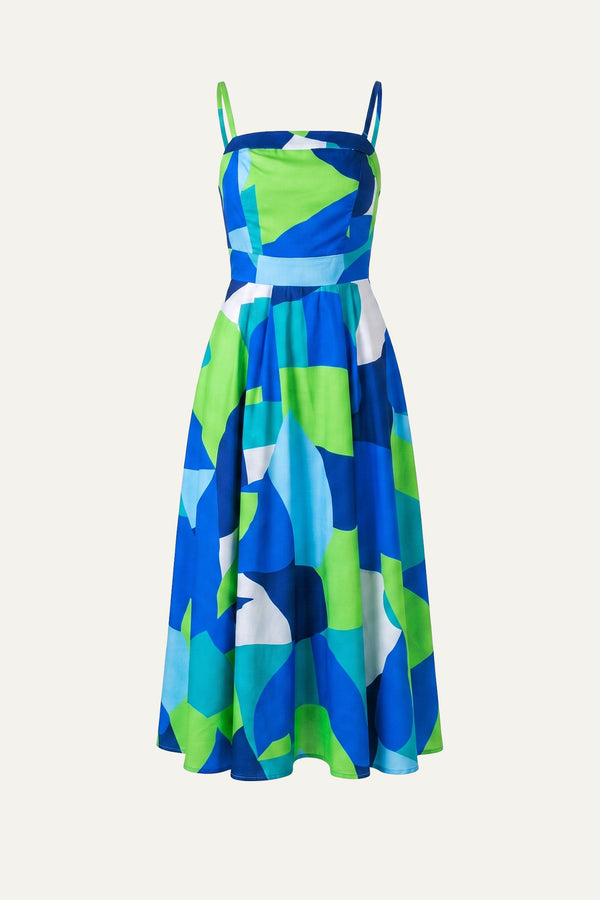 IF YOU DON'T MIND WOVEN MIDI DRESS