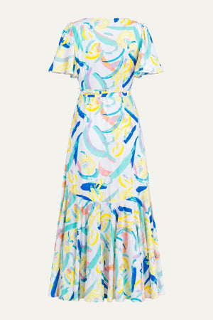 BEST SHOT WOVEN MAXI DRESS