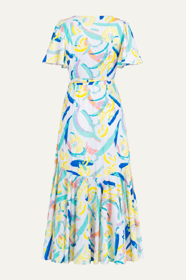 BEST SHOT WOVEN MAXI DRESS