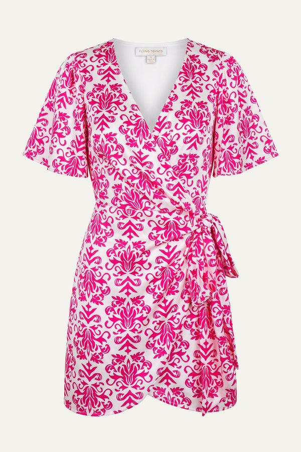 MOVE OVER WOVEN MINI DRESS