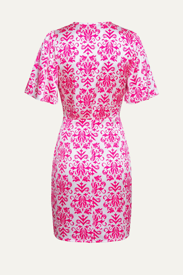 MOVE OVER WOVEN MINI DRESS