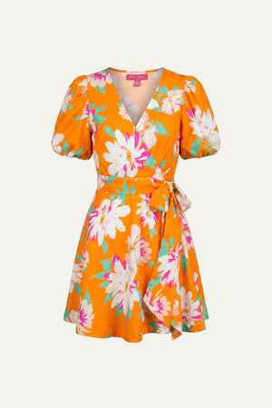 CAUGHT YOU LOOKING WOVEN MINI DRESS