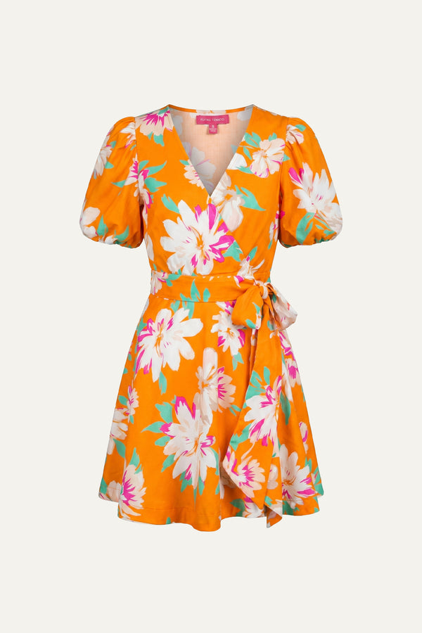 CAUGHT YOU LOOKING WOVEN MINI DRESS