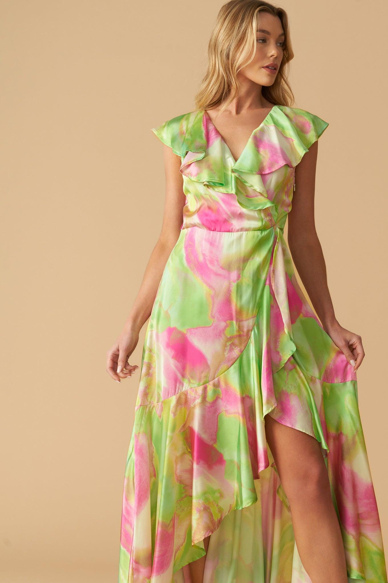 bebe green dress Buy JoJo Maman Bb Light Green Floral Ruffle Tulle Appliqu Party Dress from Next USA