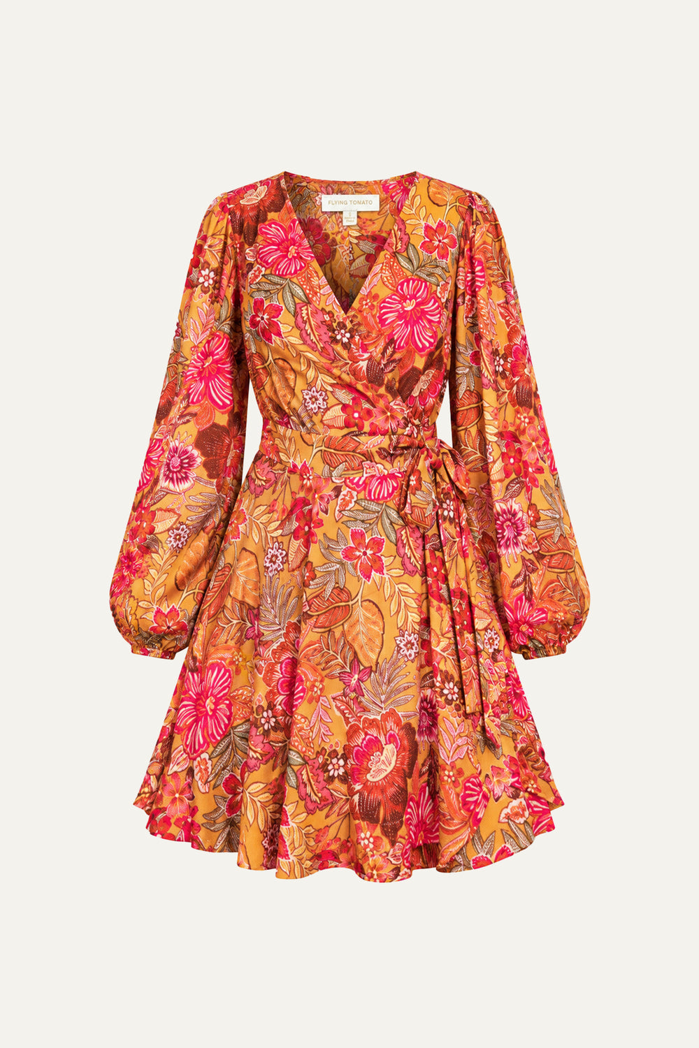 AROUND THE TIME WOVEN MINI DRESS
