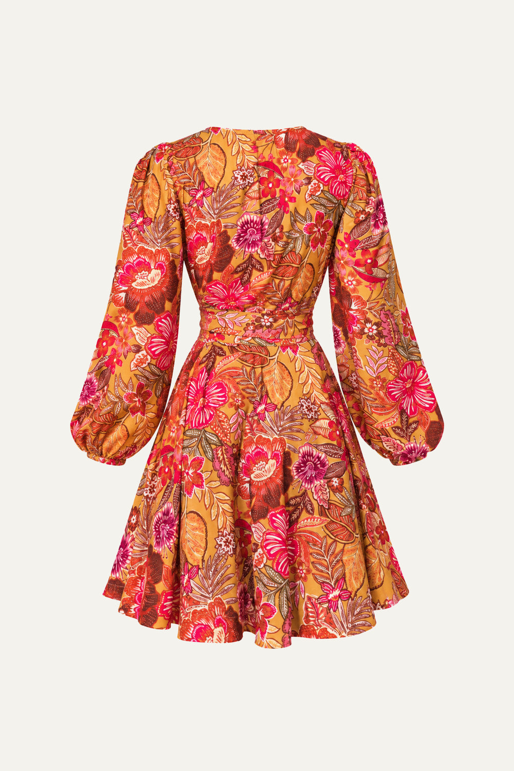 AROUND THE TIME WOVEN MINI DRESS