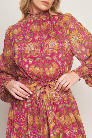YOU ENCHANT ME WOVEN MAXI DRESS.